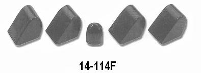 CONTROL KNOBS 14-112 55-6 Deluxe Heater Lower