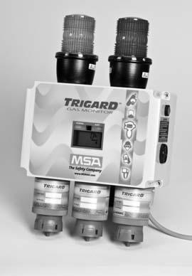 Chapter 1, Installation General Description The Trigard Gas Monitor is designed to sample the environment where mounted and alert you to potentially dangerous levels of your target gas, depending on