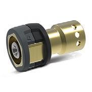 Mounts directly to lance. Rotary coupling Rotary coupling 3 4.401-091.0 Reliably prevents twisting of HP hoses. Connection M 22 x 1.5 m. Handle protection Coupling Connector 4 4.403-002.