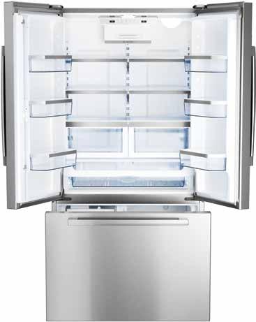 162 Refrigeration Refrigeration The new definition of cool. Bosch offers refrigerators in a variety of sizes and styles to integrate into any kitchen design.
