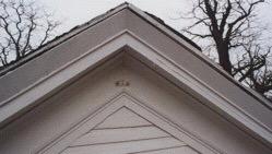60 built up Greek Revival gable end cornices, about 15 wide with moldings attached.