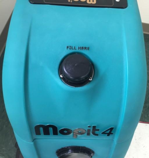 Do Not Use Mopit Near Flammable Liquids or Vapors. Disconnect Battery Cables and Charger Cord Before Servicing. Do Not Use or Store Outdoors. Before using the Mopit 3.