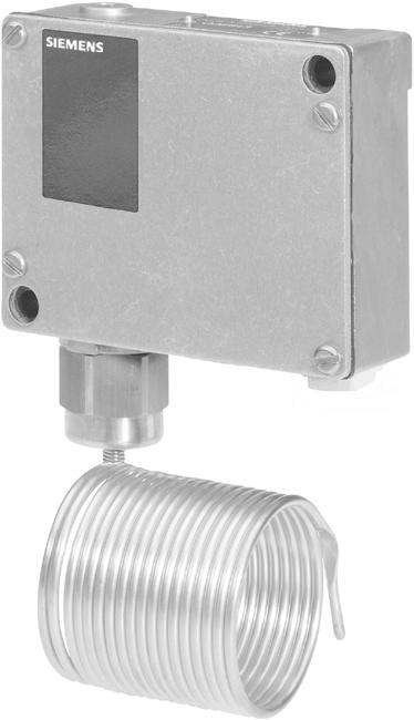 .. 5 C) Protection standard IP54 (65) Use The frost unit QAF8.