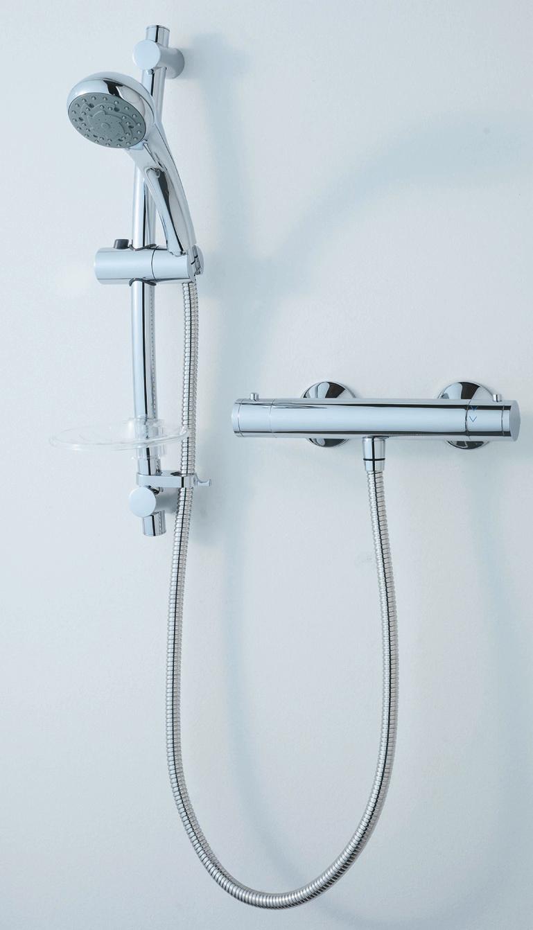Oltis thermostatic bar mixer Installation and operating instructions Installers