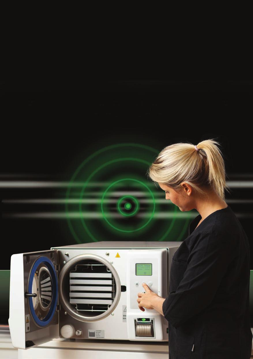 instrument contact and even temperature distribution, creating optimal conditions for sterilization.
