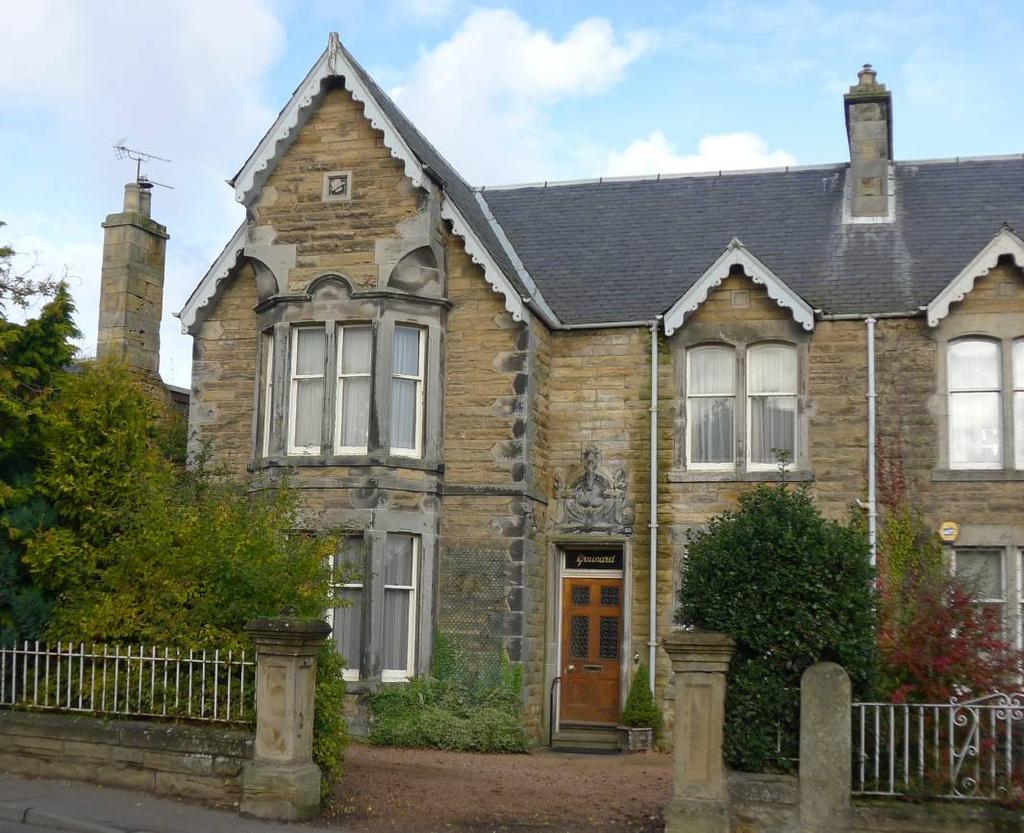 GRUINARD This is a magnificent stone built semi detached home retaining many fine period