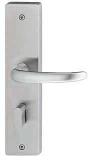 Dialock DT lite fulfils high security standards with its robust design in a stainless steel housing, for example, by means of an automatic deadlock mortise lock.