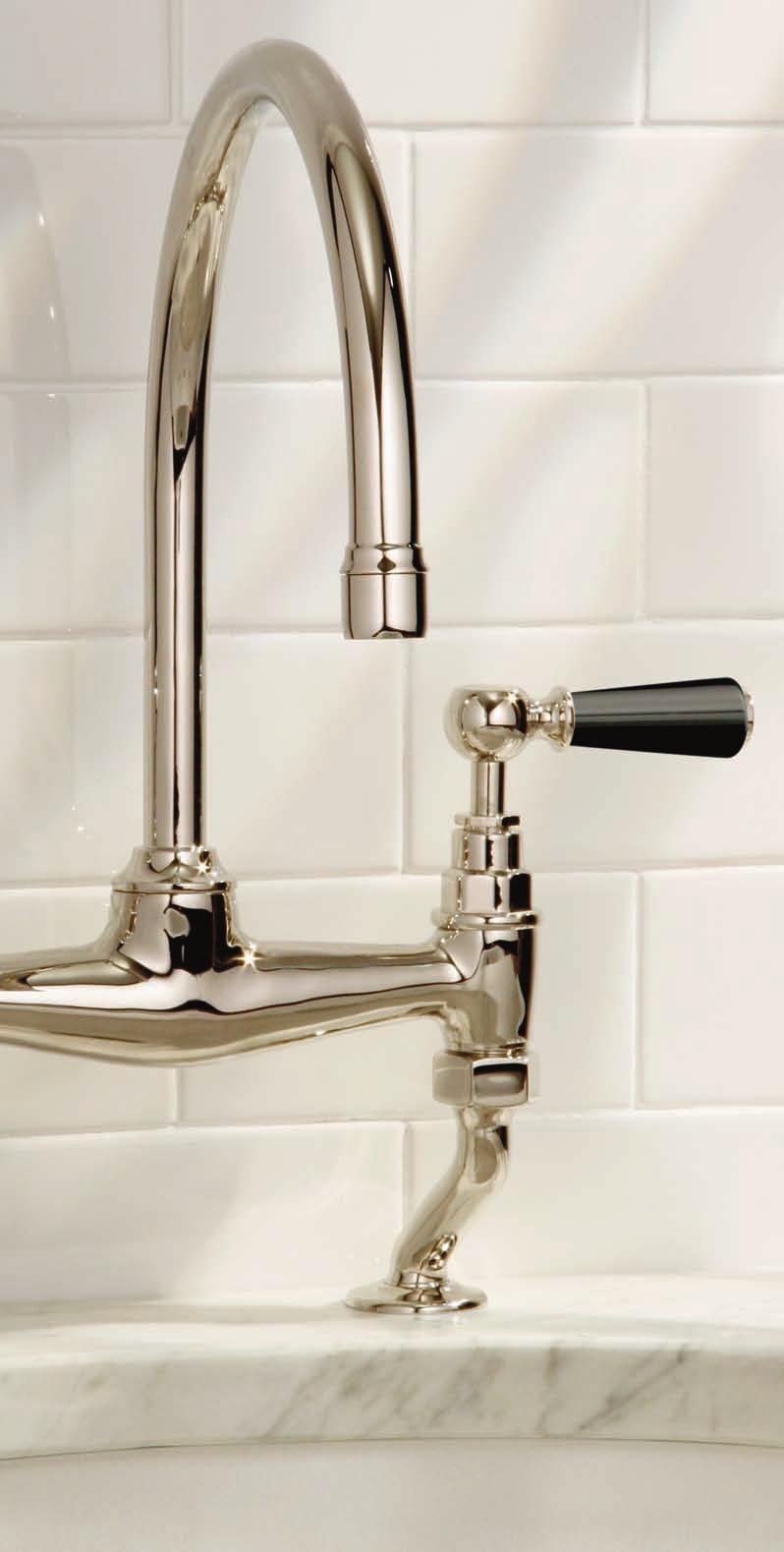 taps Right: BL 8704 Exposed Black Lever