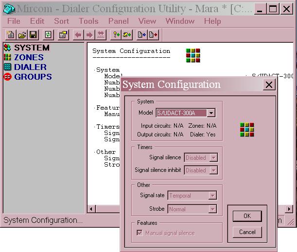 Configuration & LCD Operation New ZDACT Feature for FX-2000 Using the Dialer Configuration Utility only, input circuits (of the FX-2000 only) can be