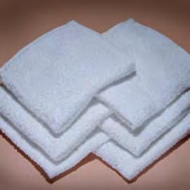 50/DZ White Half-Towel- Medium Weight Spotting &