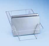 E 338 insert 3/5 For 8 half-trays 10 holders (8 compartments), W 295, D 33 mm Max.