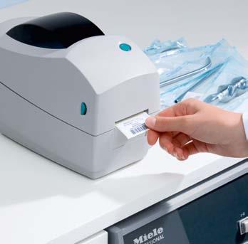 Fast labelling with Segolabel Miele Edition Labels for sterile supplies Segolabel Miele Edition software allows labels to be printed both fast and simply to allow packaged sterile supplies to carry