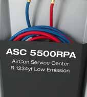 3 Clearly recognisable service equipment A/C workshops are most likely to have two different A/C service units in the future, because R 134a and R 1234yf are not compatible