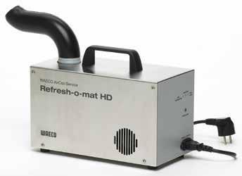 Air conditioner disinfection Refresh-o-mat heavy-duty ultrasonic atomiser For professional use in workshops: Ultrasonic technology eliminates bacteria and