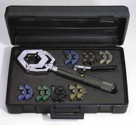 heavy-duty tool kit for fast and reliable connection of hoses and fittings