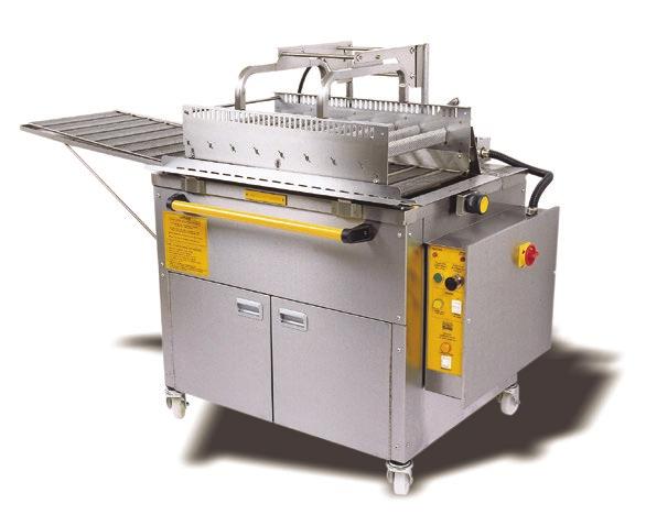 Each fryer is fitted with an integral oil filtration system which ensures that the oil is cleaned each and every time, reducing the amount of oil used and extending the life of the oil by up to 80%,