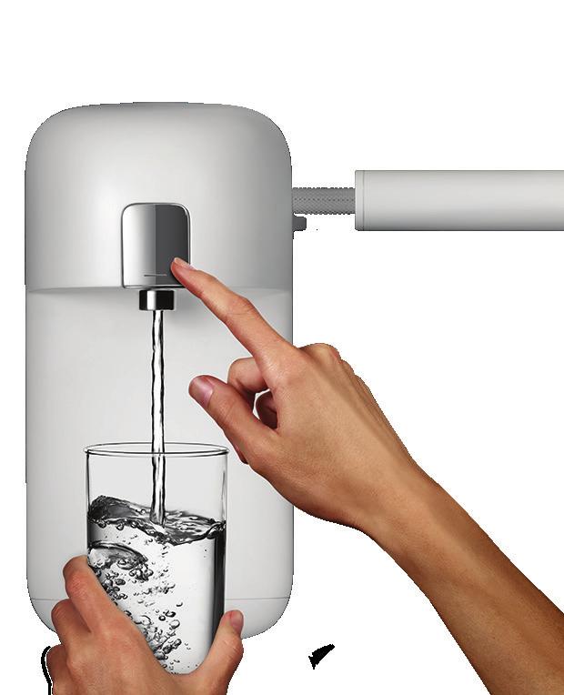 INSTALLATION USE 11 FLUSH FILTER 12 ENJOY HOW TO USE THE PRODUCT The purpose of the EveryDrop TM Water Dispenser is to deliver filtered tap water when and where you want it.