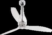 DC Motor series Faro is a one-of-a-kind fan that is see-through and lightweight.