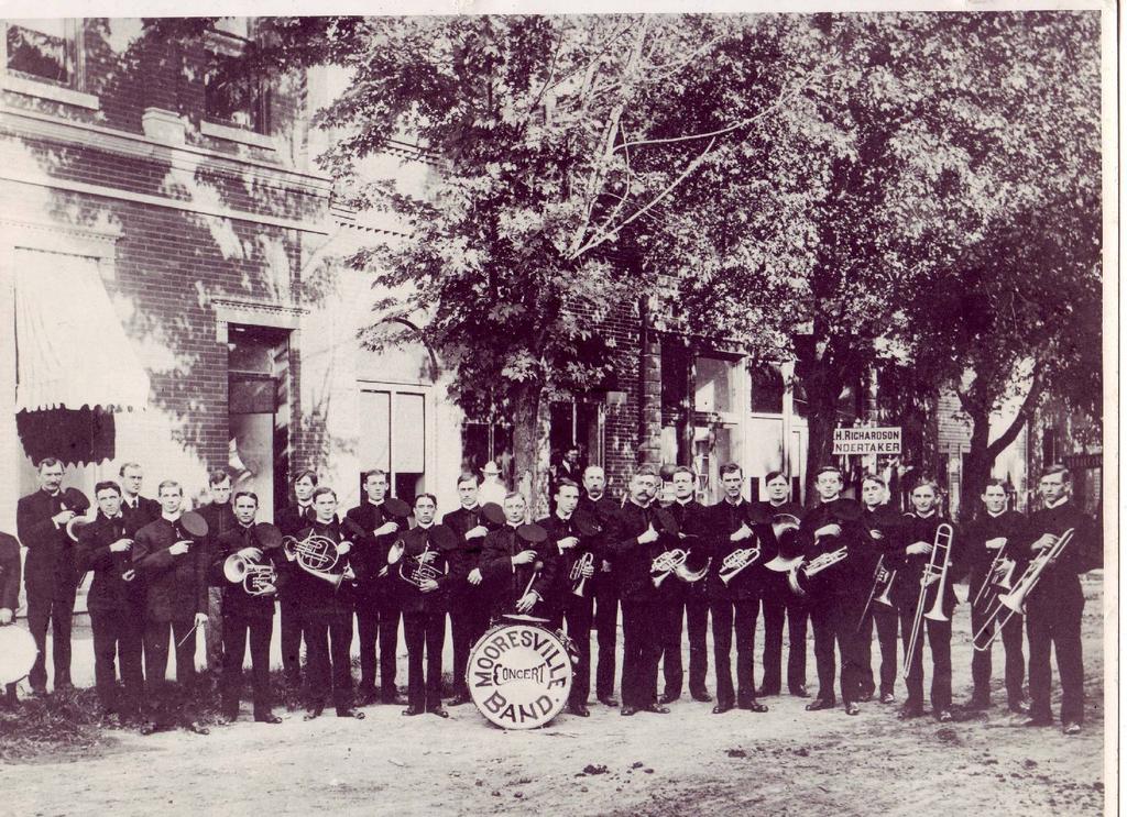 Figure 11. The Mooresville Band performed at many Old Settlers Picnics since its inception in 1870.