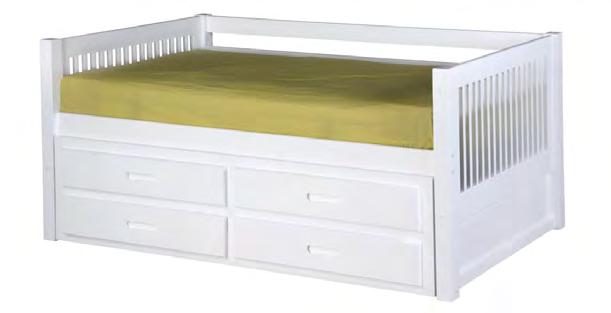 CAPTAIN S TRUNDLE BED TWO BEDS WITH STORAGE New! What more do you need?