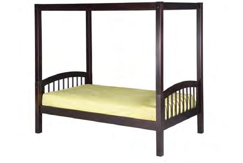 Canopy Bed Kit. Add extra storage with our Under Bed Drawers.
