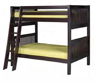 Add a second Bed with the Bunk Bed Kit and you have a Bunk Bed. The transitional possibilities are virtually endless!