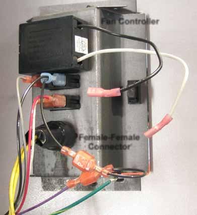 The How To s For Troubleshooting How To By-Pass The Fan Controller: This is for Timer Control models. Fan Controller The fan controller is found on the inside of the right cabinet side.