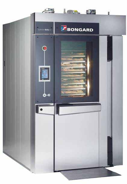 Series 4 Rotating rack oven Fuel-oil / Gas Designed for confectioners as well as bakers, the