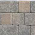This 5 piece paver has a uniform yet barrel spun tumbled surface to bring ultimate