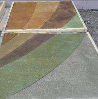 The paving material