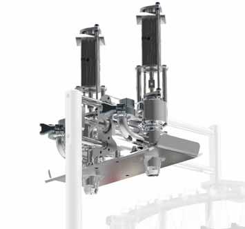 The dosing unit can be equipped with a pressure tank up to 2 bar.