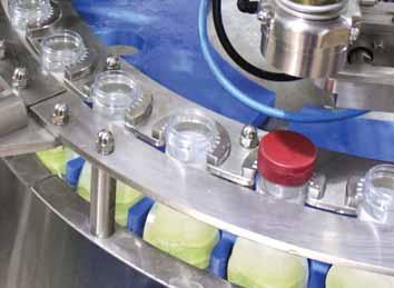 This system can also be pressurized during the filling process to keep the nozzle shaft sterile by opening and