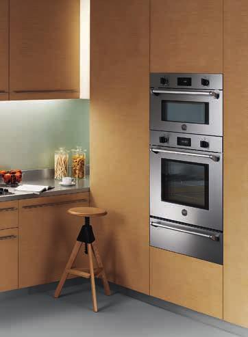 installations. Models include a convection steam oven, speed oven and warming drawer.