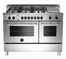 60 61 MASTER SERIES 48 6-Burner+Griddle Electric Double Oven Self Clean MAS48 6G DFS T 48 6-Burner+Griddle Gas Double Oven MAS48 6G GAS T (also available as LPG only model) 36 5-Burner Gas Oven MAS36