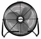 UL 507 Grounded, 3 wire North American S or SJT type cordsets Multiple fan styles available Floor Fan 9214GT Pedestal Fans 9130G, 9135G, 9125G Base is suitable for floor use and will not move when