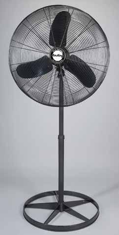 DESCRIPTION HP SIZE CONTROLS CORD COMPLIANCE HEIGHT ADJUSTMENT PRODUCT DIMENSIONS WEIGHT (LBS.) CUBE (FEET) LIST PRICE 99532 30" Quiet, Oscillating Pedestal Fan 1/4 30" Pull Cord 55" - 80.75" 33.