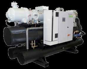 FROM 310 KW TO 2411 KW. IWCWK/E 190 2620 A CLASS ENERGY EFFICIENCY WATERCOOLED LIQUID CHILLERS WITH (INVERTER) SCREW COMPRESSORS AND SHELL AND TUBE EXCHANGERS.