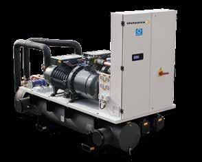 FROM 259 KW TO 2399 KW. IWCWY 2130B 3900B WATERCOOLED LIQUID CHILLERS WITH SCREW COMPRESSORS AND SHELL AND TUBE EXCHANGERS.