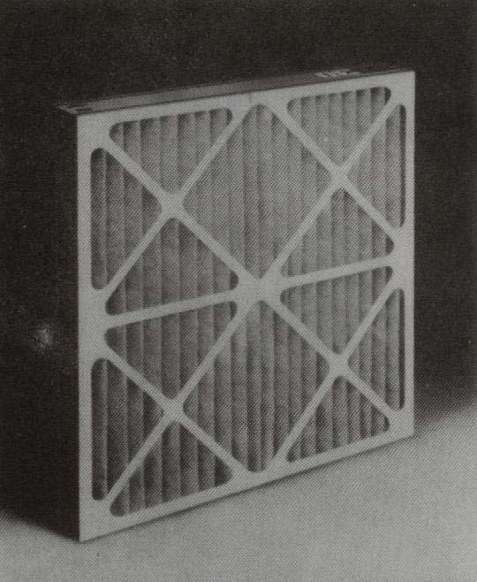 AC SYSTEMS AND AIR DISTRIBUTION SYSTEM Typical unit-type air filter used in