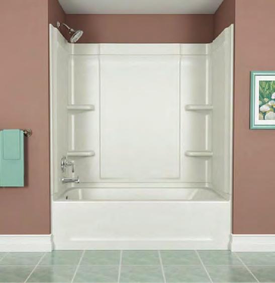 E-Z PIN by Clarion SHOWER SYSTEMS Quick and easy
