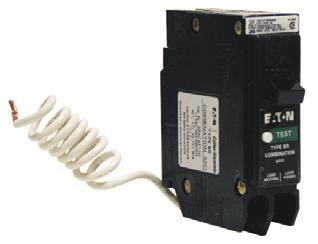 Branch AFCI breaker with AFCI Receptacle A listed branch feeder type AFCI breaker installed at the origin of the branch circuit in combination with a listed AFCI Advantage: Protects the whole circuit