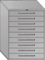 Equipto Modular Drawer Cabinet, first select a housing from the following options: 29 High, 33 1/2 High, 38 High,