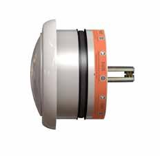 The purpose is to determine the position of the circular fire damper cartridge from a