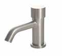 SS $928 IX304 EXTENDED HEIGHT CURVED SPOUT 338MM / C/W POP UP WASTE STAINLESS STEEL: BD-18013.