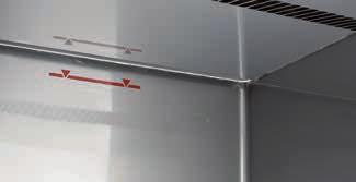 NPT Active NAU Maxi Temperature uniformity Uniform temperature in a refrigerated cabinet guarantees excellent food storage.
