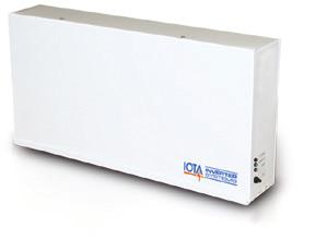 IIS-125 inverters work in conjunction with incandescent, LED, and fluorescent lamp and fixture types and will automatically run switched, normallyon, or normally-off designated emergency fixtures.