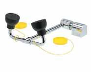 PLUMBED LABORATORY SAFETY SOLUTIONS EYEWASHES EYE/FACE WASHES S19-270C S19-270E mounted eyewash