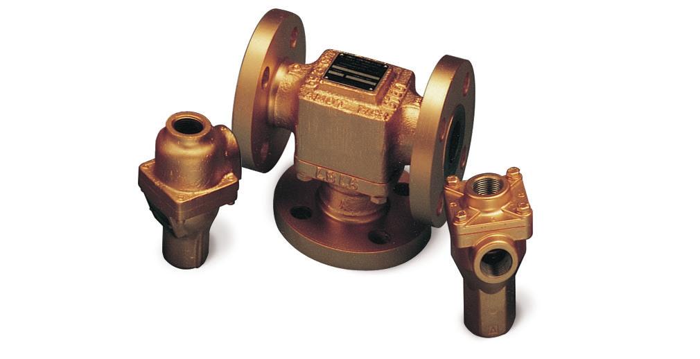 Thermostatic ontrol Valves Model Typical applications Lubricating oil temperature control Jacket temperature (HT) Secondary water low temperature (LT) Heat recovery Water saving applications oiler