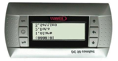 DC50 COMFORT DISPLAY Sdc.4 Screen Sdc.4 is used to change the override values The present time period is shown on the 2nd line. This period will remain fixed for 3 hours.