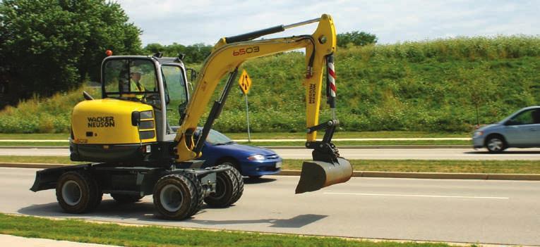Stable. Fast. Agile. The Wacker Neuson 6503/9503 are well suited for any application.